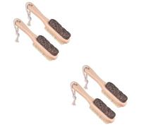 MAGICLULU 2 Set Di Lime Per Pedicure in Pietra Pomice Per Piedi Per Rimuovere La Pelle Dura Per La Dei Piedi Raschietto Per Talloni Lime Per Piedi Portatili Per Una Pelle Liscia 2 Pezzi*2