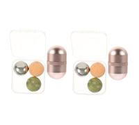 MAGICLULU 2 Set Di Rulli Di Raffreddamento in Ghiacciata Per Il Viso Di Bellezza Per Il Viso Rimozione Degli Occhi Gonfi Favorisce La Circolazione
