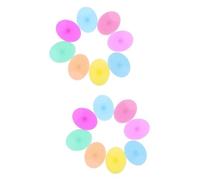 MAGICLULU 2 Set Di Spazzola Da Doccia Multiuso Per Doccia Spazzola Per Il Viso Esfoliante Per Bambini Setole in Silicone Delicate 8 Pezzi*2