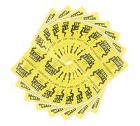 MAGICLULU 2 Set Etichette Adesive Team Per Spedizioni Oggetti Pesanti Adesivi Resistenti Per Trasloco 100 Pezzi*2