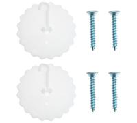 MAGICLULU 2 set Ganci Ventosa Super Resistenti per Zanzariera Culla e Lettino Supporto Rete Insetti per Ragazzo Ragazza Facile da Installare e Portatile Materiale PU Robusto e Sicuro