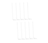 MAGICLULU 2 Set Glass Cell Spreader Rods For Laboratory Use Precision Coating Tools For Biochemical Experiments Smooth Surface 5 Pezzi*2