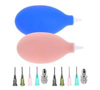 MAGICLULU 2 Set Strumento in Ceramica Punta di Precisione e Applicatore per Smalto, Accessorio in Gomma e Metallo per Progetti di Modellazione e Rivestimento Ceramico