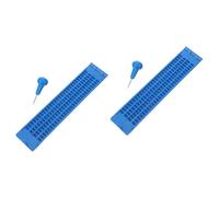 MAGICLULU 2 Set Tavoletta Braille Kit Braille Kit per scrittura Braille tastiera penna stilografica persiane appoggiate alla scrittura in ardesia robusta lavagna per scrittura braille