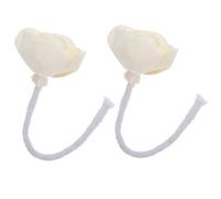 MAGICLULU 2 Teste di Fiori Decorativi per Diffusore Oli Essenziali senza Fuoco, Accessori per Fragranze Interni, Profumatore Casa Ufficio Hotel Corda di Cotone