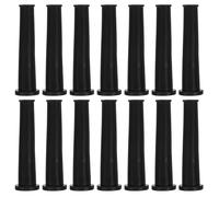 MAGICLULU 20 Pezzi Protezione Cavo in Gomma, Cord Boot Protector per Wire e Cable, Nero, Piccolo, per Computer e Scrivania, Protegge i Cavi dal Rosicchiamento e Disordine