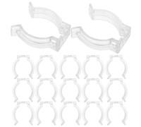MAGICLULU 20 Pz Morsetto Per Lampada Fluorescente Clip Per Esterni Per Appendere Luci Clip Per Luci Del Tubo Per Portalampada Per Tubi Neon Di Montaggio Lampadina Lampada