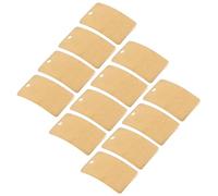 MAGICLULU 25pezzi Lastre Ottone Per Lavoretti Creazione Gioielli Fai Da Te Targhette Metallo Rettangolari Per Accessori Artigianali Durevoli e Versatili