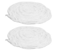 MAGICLULU 2confezione Strisce di Cotone per Permanenti Assorbenti con Avvolgimento Esterno e Corda Rotoli di Cotone Morbido per Saloni Manicure e Pedicure Uso Singolo per Trattamenti