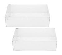 MAGICLULU 2Pcs Copertura Trasparente Per Mouse Protezione Per Mouse In Acrilico Custodia Antipolvere Per Accessori Per PC Per Home Office Scuola Cafe