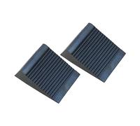 MAGICLULU 2Pezzi Cuneo per Ruote Antiscivolo Gomma da Strumenti per Auto e Camion Resistente e Design per Carichi Pesanti