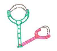 MAGICLULU 2pezzi Dispositivo Portatile Doppia Molla Per Rimozione Peluria Viso Epilatore Manuale Plastica Per Depilazione e Liscia Senza Sostanze Chimiche