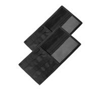 MAGICLULU 2pezzi Organizzatore Per Aletta Parasole Auto Borsa Porta Occhiali Sole Clip Per Aletta Parasole Auto Organizer Per Visiera Supporto Per Visiera Sole