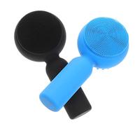 MAGICLULU 2pezzi Spazzola per Pulizia Viso in Silicone Scrubber Esfoliante per Viso Spazzola Doppia Faccia Delicata sulla Portatile e Pratica