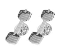 MAGICLULU 2pezzi Spilla in Lega di Zinco Forma di Manubrio Spille Simpatiche Smaltate per Zaino e Abbigliamento Accessorio Cartoon Motivazionale per Promuovere Attività Fisica e Stile