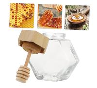 MAGICLULU 2pezzi Vasetto Trasparente Contenitori di Vetro Barattoli Trasparenti Sigillati per Conservazione Cucina Marmellata