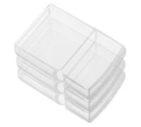 MAGICLULU 3 pezzi Cigarette Lighter Storage Box Trasparente, Case for Lighter in Plastica Resistente, Compatibile con Zippo e Altri Modelli, Vestibilità Precisa per Attività Outdoor e