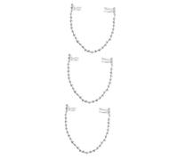 MAGICLULU 3 Pezzi Copricapo Con Gioielli Per Pezzo Fascia Per Gioielli Pettine Per Da Sposa Catena Decorazione Per Copricapo Da Sposa Catena Pettini