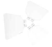MAGICLULU 3 Pezzi Protezione per Occhi in Plastica per Smerigliatrice da Banco Visione Chiara e Sostituzione Facile, Accessorio Sicurezza per Utensili Elettrici in Officina