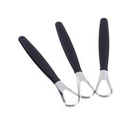 MAGICLULU 3 Pezzi Strumento Per Raschiare La Spazzola Per Rivestimento In Acciaio Inossidabile Strumento Per La Pulizia Della Bocca Orale Strumento Per La Pulizia Dei Gadget Per La Pulizia