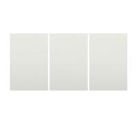 MAGICLULU 3 Pezzi Sublimation Signs Aluminum 30x40 Cm White Alloy Sheets for Heat Transfer Printing On Photos And Posters