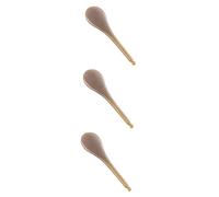 MAGICLULU 3 Pz Bastoncino Di Bellezza Del Corno Di Yak Cuscinetti Per Il Viso Riutilizzabili Facciale Massaggiatore Per Tutto Il Corpo Cinese Raschietto Guasha Pastiglie Raschianti Cosmetico