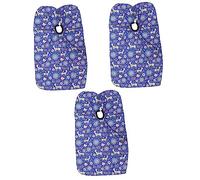 MAGICLULU 3 Pz panno da barbiere per bambini light lux home fashion modà capello bottoni automatici a pressione maggiore mantello pubblicazione tinta per Grembiule poliestere