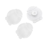 MAGICLULU 3 Pz pennello per il viso dei cartoni animati face cleanser facial cleanser spazzola massaggiante per il viso massaggiatore per il lavaggio del viso spazzola per il viso non ferito