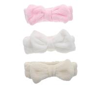 MAGICLULU 3 Pz per bandana make up fasce per donne atletiche fasce per con fiocco hijab accessorio per elastica europeo e americano copricapo