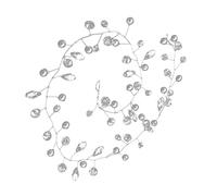 MAGICLULU 3 Pz Per Vite Per Da Sposa Copricapo Da Sposa Per La Sposa Ballo Studentesco Elastico Bianco Per Accessori Cristallo Goccia