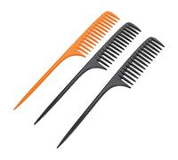 MAGICLULU 3 Pz pettine lisciante per pettine denti larghi pettine a denti larghi pettini pettine di raccolta pettine per acconciature dente largo Spazzola per grandi denti pp
