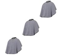 MAGICLULU 3 Pz Scialli Da Salone Impermeabili Mantella Lava Mantelle Per Shampoo Per Lo Styling Mantello Da Barbiere Panno Per Parrucchieri Parrucchiere Abito Tinta Per