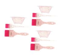 MAGICLULU 3 Set Accessori per colorare i kit tintura per pennello e ciotola professionisti pettine kit tintura cravatta spazzola per tinture per da salone evidenziare