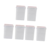 MAGICLULU 3 Set Di Dischetti Per La Rimozione Della Colla Per Ciglia Formato Compatto Da Viaggio Fogli Lisci Anti-scheggiatura Per La Pulizia Della Colla Per Ciglia 2 Pezzi * 3