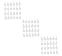 MAGICLULU 3 Set Di Sostituzione Della Colla Per Le Estensioni Delle Ciglia Tappi Per Ugelli Per Flacone Di Colla Per Ciglia Facili Da Usare E Sostituire 100 Pezzi*3
