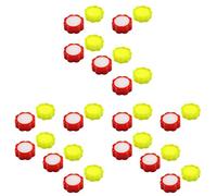 MAGICLULU 3 Set Di Spugne Per Conteggio in Plastica Pp Spugne Bagnate Per Il Conteggio Delle Dita Cotone Per Il Conteggio Delle Banconote 10 Pezzi * 3