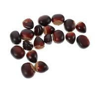 MAGICLULU 30 Pezzi Di Noci Finte Realistiche Castagne Finte Per La Cucina Frutta Secca Artificiale Decorazione Da Tavolo Per Feste