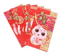 MAGICLULU 30 Pezzi pacchetto rosso lunare serpente compleanno buste decorative buste rosse di Capodanno per il Capodanno cinese per contanti