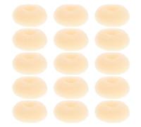MAGICLULU 30 Pezzi Strumento fare Chignon Facile per Chioma Lunghi e Spessi in Plastica e Resina Beige Tecnologia di Tenuta Sicura, Accessorio Comodo per Scuola e Feste