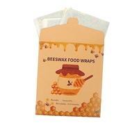 MAGICLULU 3pezzi Pellicola in Cera D'api per Alimenti Pellicola Sostenibile per Alimenti Riutilizzabile Dall'aria Facil Usare Pulire Acqua Lasciare Asciugare per Riutilizzare