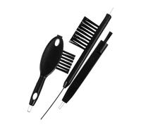 MAGICLULU 3pezzi Spazzola Pratica Per Pulizia Degli Apparecchi Acustici Strumenti Per L'udito Piccola Spazzola Per Pulizia