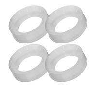 MAGICLULU 4 Cartucce di Ricarica per Secchio Pannolini con Chiusura a Scatto, Anelli Sigillanti Antiodore in Plastica Resistente, Compatibili per Contenitori Pannolini