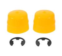 MAGICLULU 4 Impostato Copri Mozzo Tagliaerba in Resistente Protezione Cuscinetto Ruota Compatibile con John Deere Cappuccio Polvere Anteriore per Manutenzione Trattore Giardino
