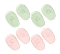 MAGICLULU 4 Paia Copriorecchie Tinta Chioma in Silicone, Impermeabili | Tintura e Asciugatura, Resistente al Calore, Aiuta a Limitare la Fuoriuscita del Colore, per Uomo e Donna