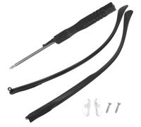 MAGICLULU 4 Paia staffa per gamba degli occhiali bicchieri aprire parti di occhiali accessorio per occhiali regolabile Uomini catena Doppio raggio braccia di occhiali gambe del braccio tr90