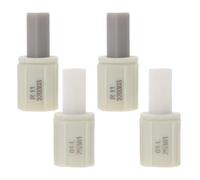 MAGICLULU 4 Pezzi Ammortizzatori per Sedile Wc Bianchi Cerniere in Plastica Chiusura Ammortizzata Ricambi per Coperchio Wc Ammortizzatore di Caduta Silenzioso Kit di Sostituzione per