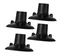 MAGICLULU 4 Pezzi Antiscivolo Gomma per Gambe Sedia Commode da Protezione per Facile Installazione
