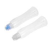 MAGICLULU 4 Pezzi Bottiglie Squeeze per Condimenti Contenitori per Salsa e Olio Impermeabili e Portatili per e Picnic con Sicuro per Evitare Perdite