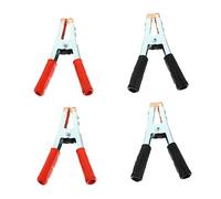 MAGICLULU 4 pezzi Clip per Batteria Auto Rame Morsetto Molla Professionale per e Sicuri Resistente e Durevole per Tester e Batterie Auto