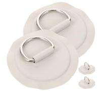 MAGICLULU 4 Pezzi Fibbia per Corda Elastica per Paddleboard, Fibbia per Kayak, PVC, Fissaggio Rapido e Sicuro, per Tavola da Surf Gonfiabile, Uso in Acque Dolci e Marine